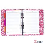 دفتر کلاسوری سایز A4 قفل پلاستیکی مدل سنگ‌ریز - Image 4