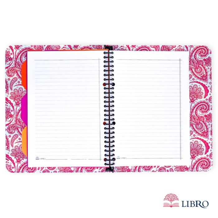 دفتر کلاسوری سایز A4 قفل پلاستیکی مدل سنگ‌ریز - Image 4