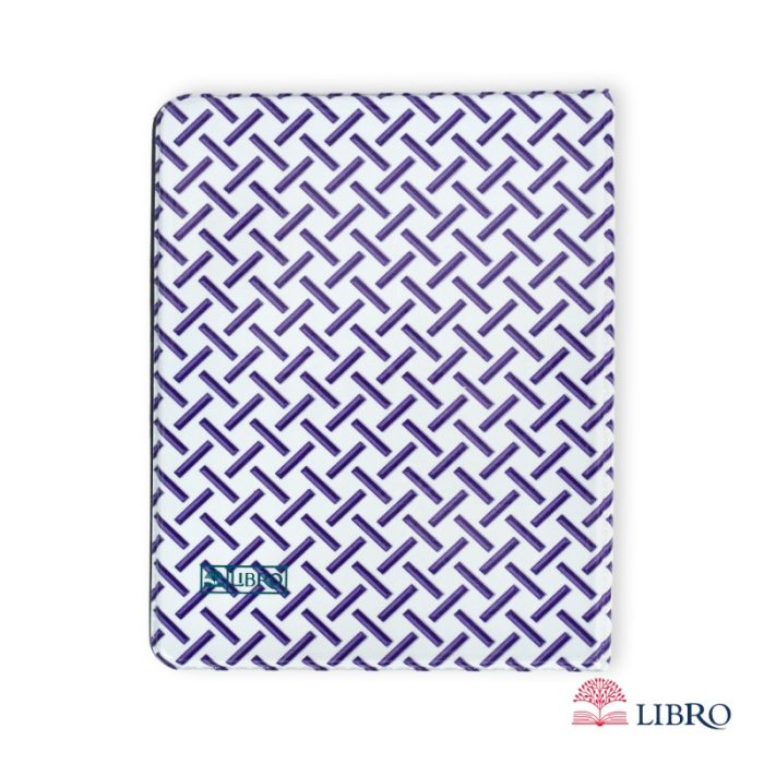 دفتر کلاسوری سایز A4 قفل پلاستیکی مدل خط‌ دار - Image 1