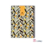 دفتر سیمی مقوایی وزیری طرح 6