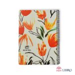 دفتر سیمی مقوایی وزیری طرح 7