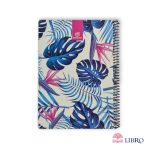 دفتر سیمی مقوایی وزیری طرح 8