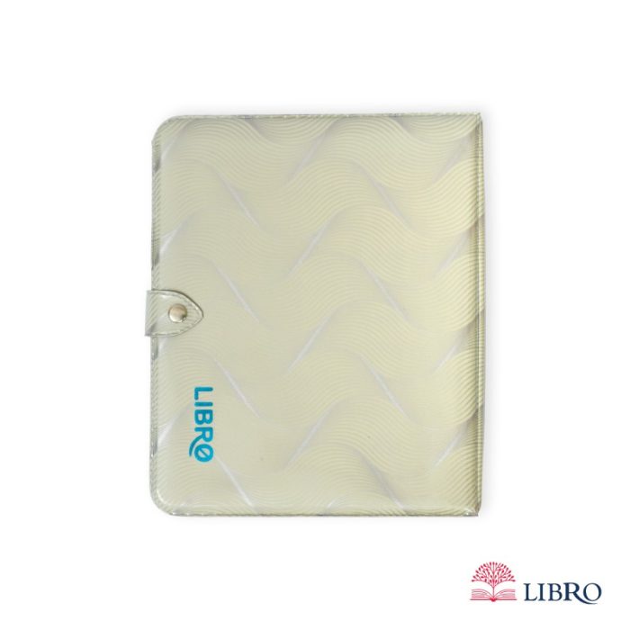 دفتر کلاسوری 200 برگ سایز A5 قفل فلزی طرح دار کد 1 - Image 1