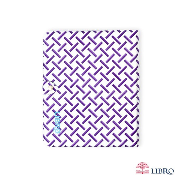 دفتر کلاسوری 200 برگ سایز A5 قفل فلزی طرح دار کد 3 - Image 1