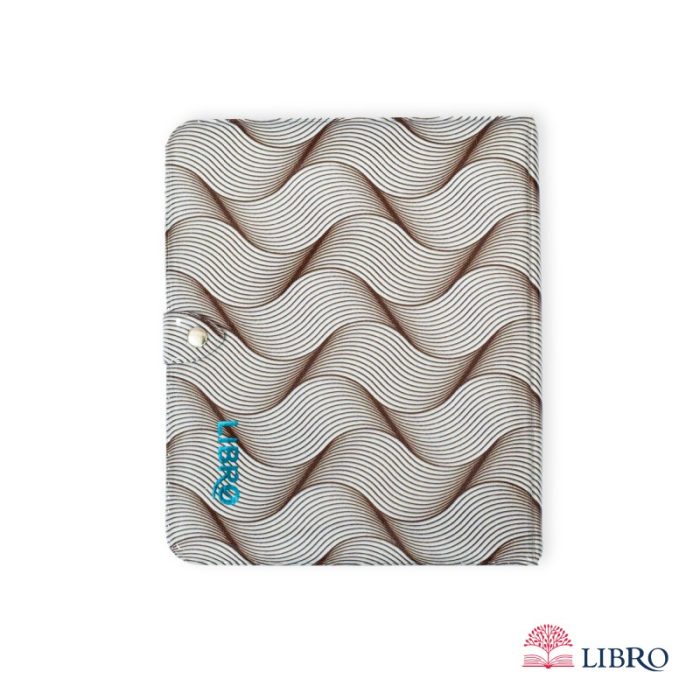 دفتر کلاسوری 200 برگ سایز A5 قفل فلزی طرح دار کد 4 - Image 1