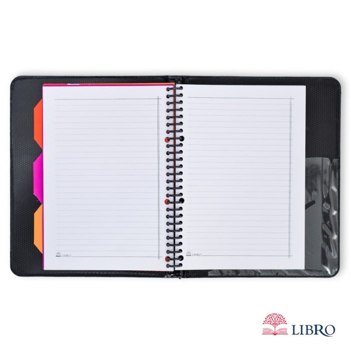 دفتر کلاسوری سایز A4 قفل پلاستیکی مدل کلاسیک - Image 6