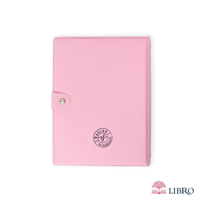 دفتر کلاسوری 100 برگ سایز A5 قفل فلزی مدل پاستیلی - Image 4