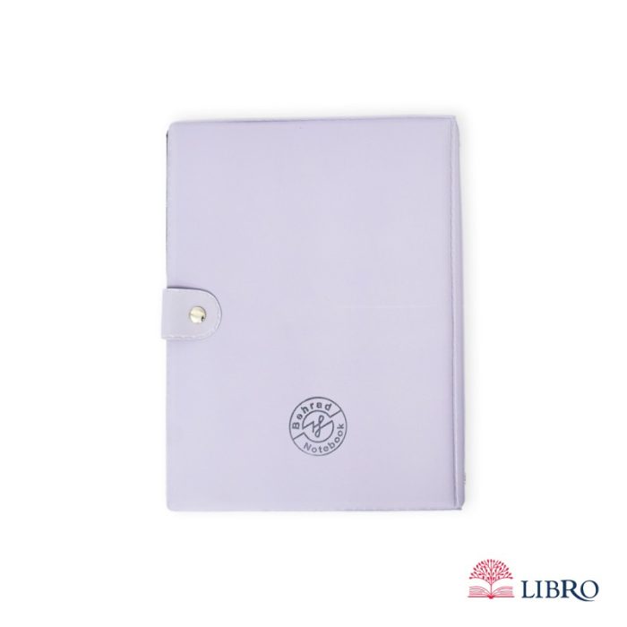 دفتر کلاسوری 100 برگ سایز A5 قفل فلزی مدل پاستیلی - Image 2