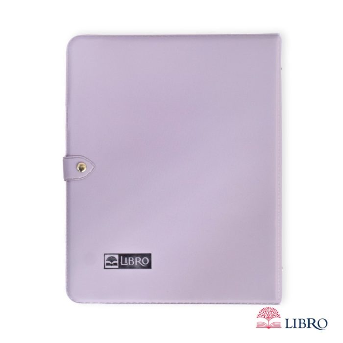 دفتر کلاسوری سایز A4 قفل فلزی مدل پاستیلی - Image 1