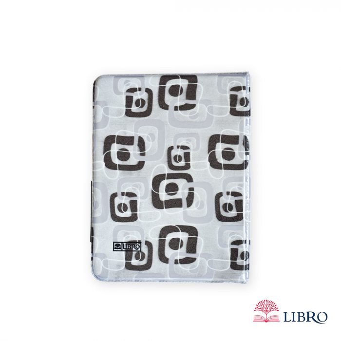 دفتر کلاسوری قفل پلاستیک 20 حلقه 100 برگ مدل مربعی A5