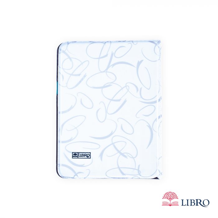 دفتر کلاسوری قفل پلاستیک 20 حلقه 100برگ مدل پژواک A5