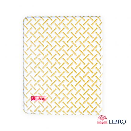 دفتر کلاسوری قفل پلاستیک 26 حلقه 100برگ مدل خطی A4