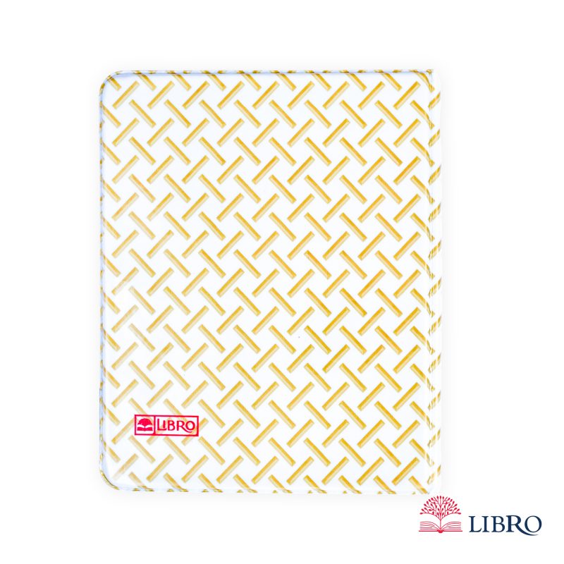 دفتر کلاسوری قفل پلاستیک 26 حلقه 100برگ مدل خطی A4