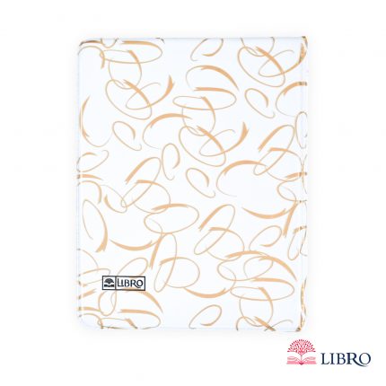 دفتر کلاسوری قفل پلاستیک ۲۶ حلقه ۱۰۰برگ مدل پژواک