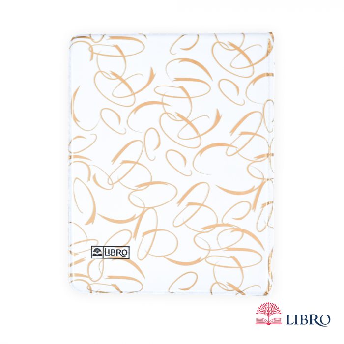 دفتر کلاسوری قفل پلاستیک ۲۶ حلقه ۱۰۰برگ مدل پژواک